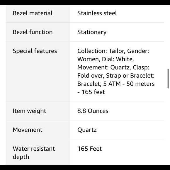 Fossil Women’s Tailor Quartz - Interchangeable - Picture 6 of 8